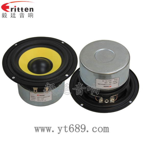 8''中低音舞臺音箱喇叭廠家正反面