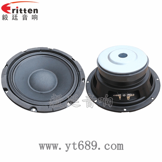 8''250w 重低音喇叭正反面