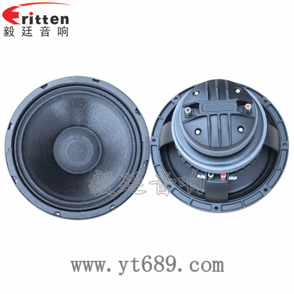 8''250w 重低音喇叭正反面