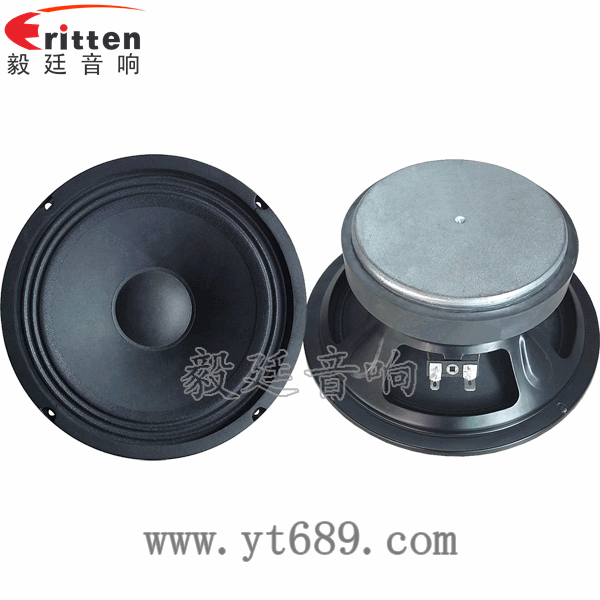 8''中低音舞臺音箱喇叭廠家正反面
