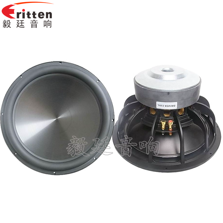 8''中低音舞臺音箱喇叭廠家正反面