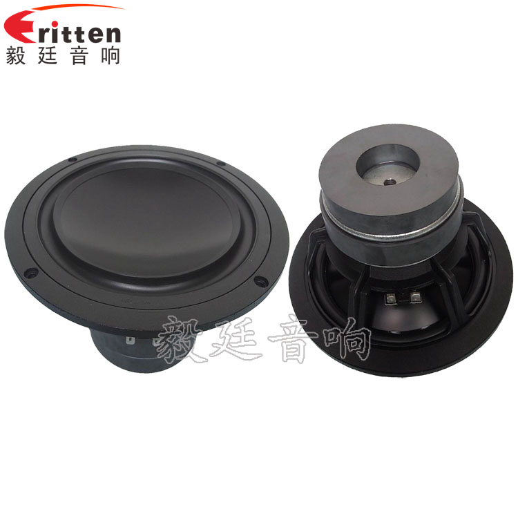 3寸20W全頻HiFi音箱喇叭正反面