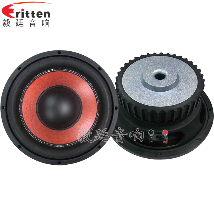 10寸200瓦重低音喇叭正反面 8''250w 重低音喇叭正反面