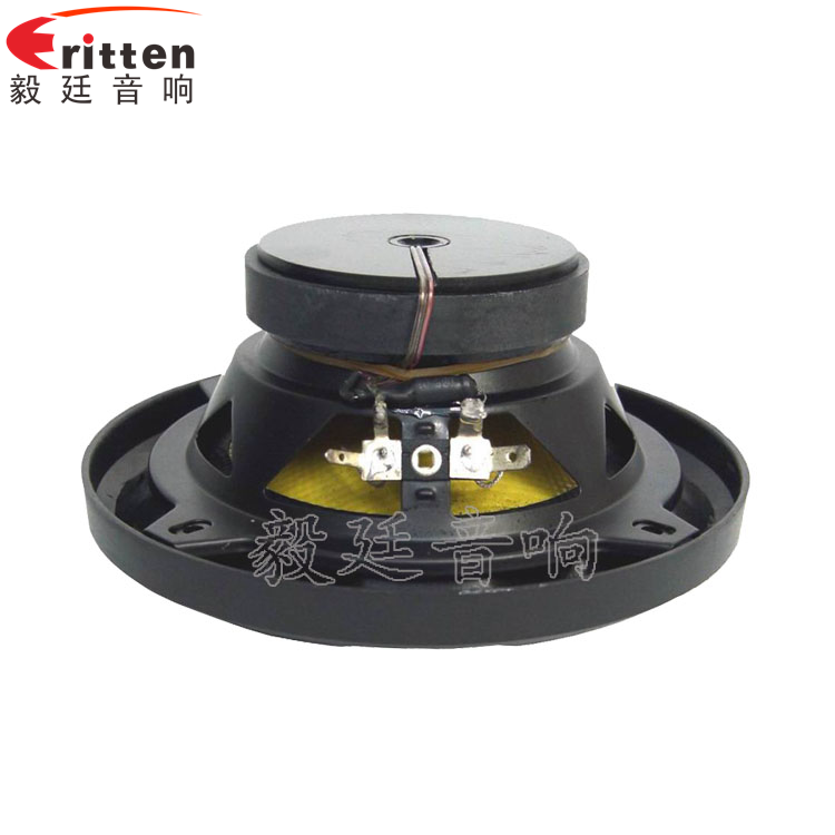 5.25寸20瓦全頻同軸汽車喇叭反面圖
