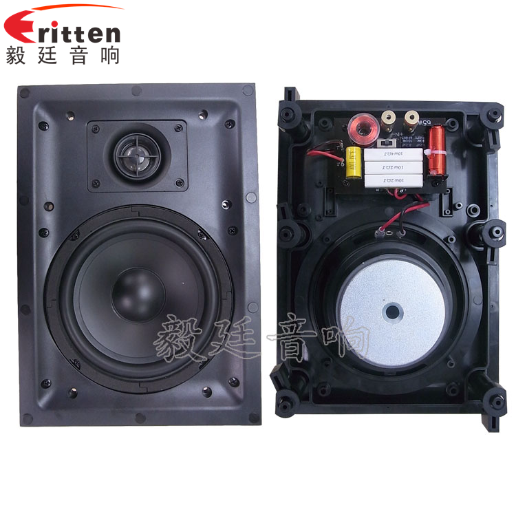 8''250w 重低音喇叭正反面