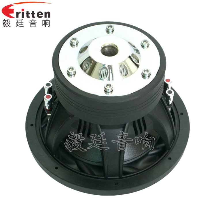 低音喇叭反面圖